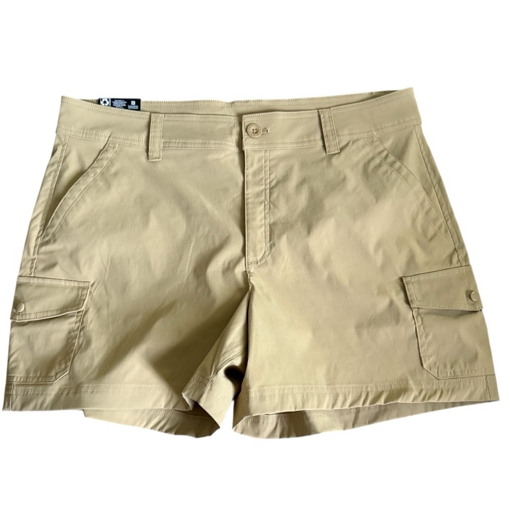 Eddie Bauer Women's Pockets Nylon 2-Way Stretch Cargo Shorts